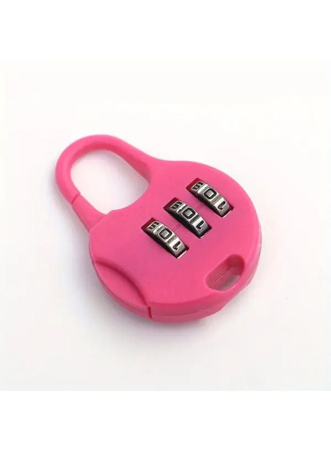 Purple Heavy Duty Combination Key Lock For Luggage Suitcases Drawers Boxes - Image 3
